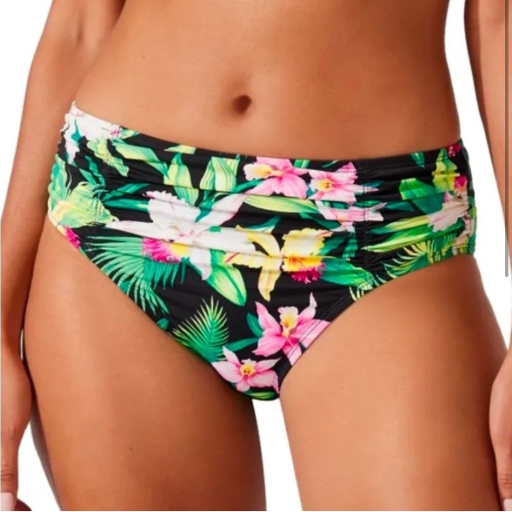 COPY - Tommy Bahamas High-Waisted Bikini Bottom MRSP $90
